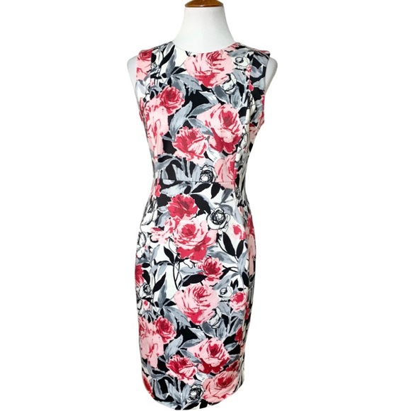 Karl Lagerfeld Dresses & Skirts - Karl Lagerfeld Watercolor Rose Print Dress